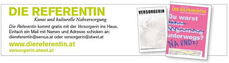 Die Referentin Inserst