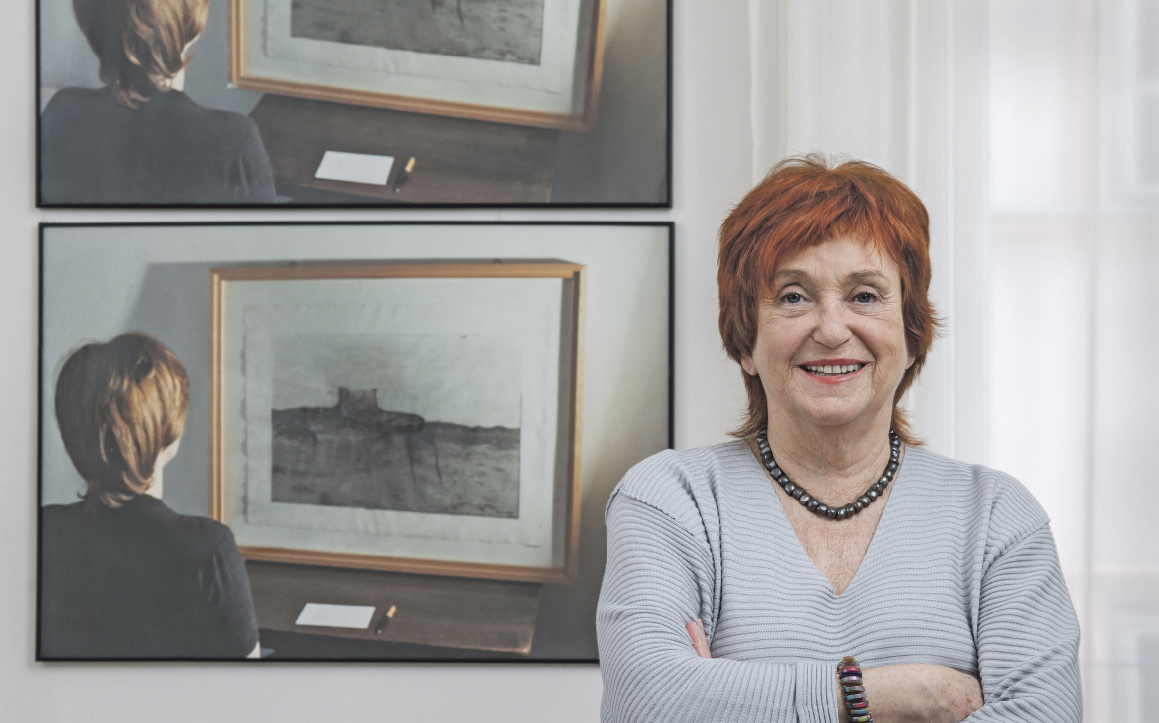 EXPORT vor EXPORT EXPORT vor EXPORT. Foto: Herta Hurnaus, 2015