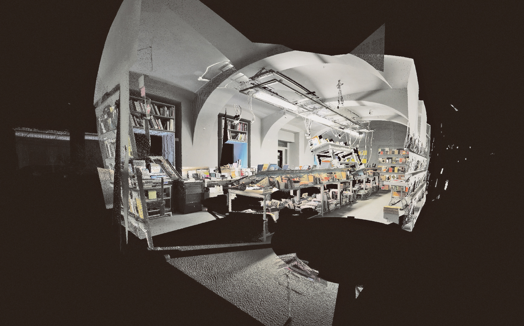 BILD 2 3D Modell Salon Diskrete Teilmenge, Cross-Section 2, Wien, Mai 2010 © Bernhard Cella