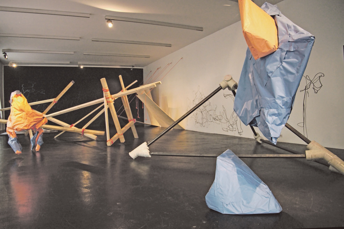 overwiev_hygin-delimat Die Ausstellungssituation von Architektur und Tanz., Foto Hygin Delimat