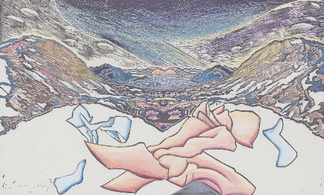Auguste_Kronheim_Aus_dem_Zyklus_Entfernung__1987 Aus dem Zyklus Entfernung, 1987