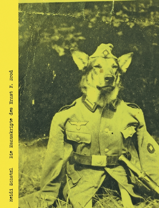 Einer von vielen Schauplätzen der Geschichte und als zeitgeschichtliches Moment zum Cover der Box geworden: Der junge Erlaufer, der dem Hund die Wehrmachtsuniform angezogen hat, ist noch kurz vor Kriegsende desertiert. Foto Anton Höller, Privatarchiv G. Harrauer, geb. Höller