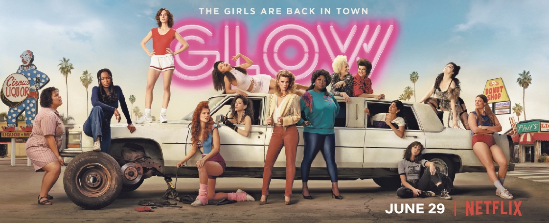 GLOW_S2_Horizontal-Main_RGB Frauen-Wrestling, Feminismus und Furioses. Bild Netflix