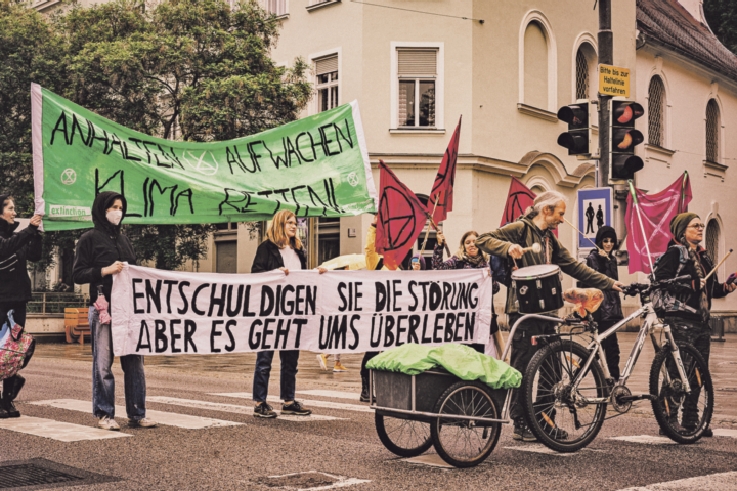 Extinction Rebellion Graz 2021 (79) Extinction Rebellion: Rebellion der Tropfen, Graz. Foto Extinction Rebellion Österreich