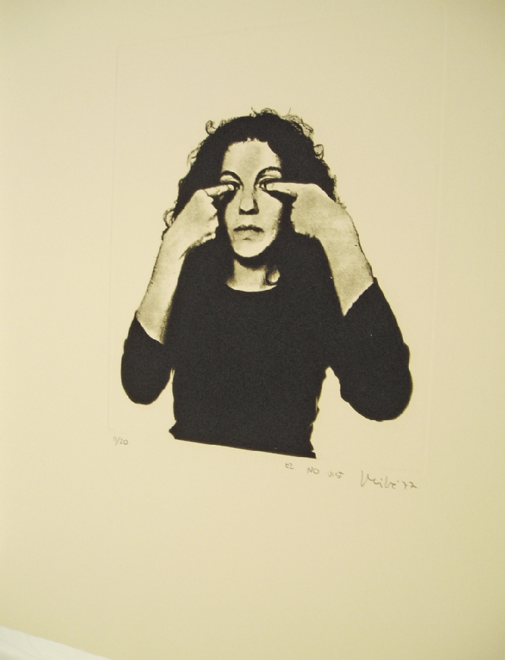 1977_El no vist_Kopie Àngels Ribé, El no vist. El no fet. El no dit (The Unseen. The Unmade. The Unsaid), Detail. Foto Courtesy: Courtesy Ediciones Orginiales, Barcelona / SAMMLUNG VERBUND