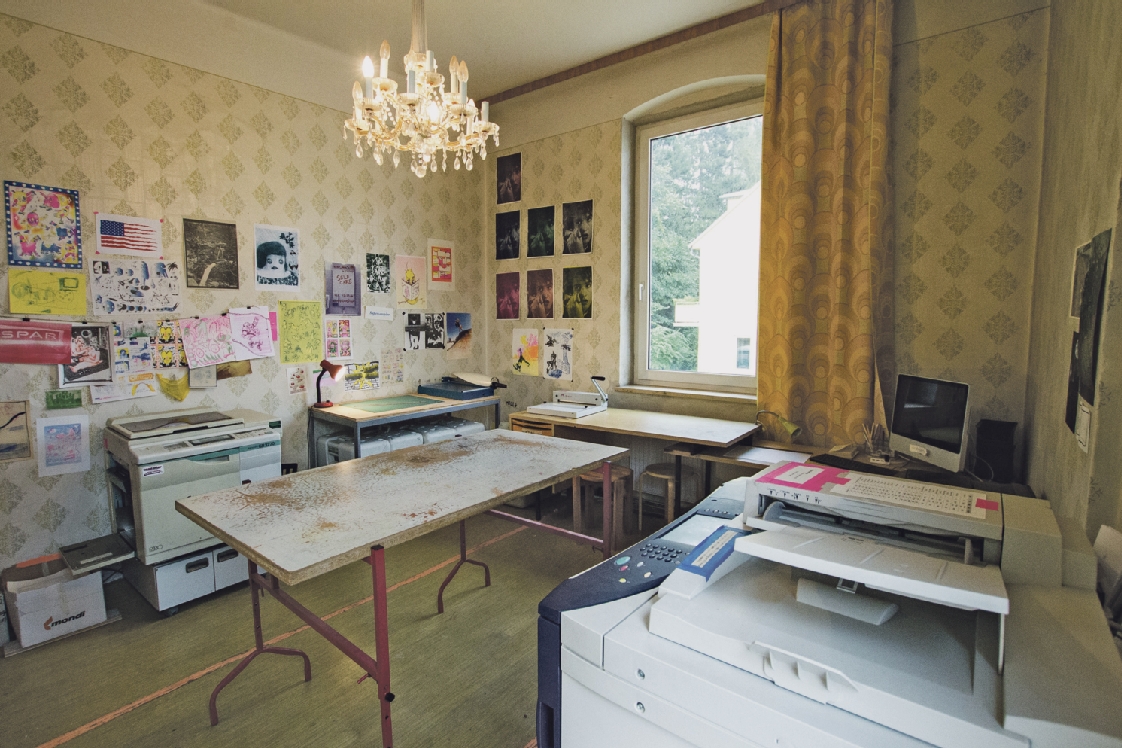 Potato Publishing HQ Druckraum Potato Publishing HQ Druckraum. Foto Potato Publishing