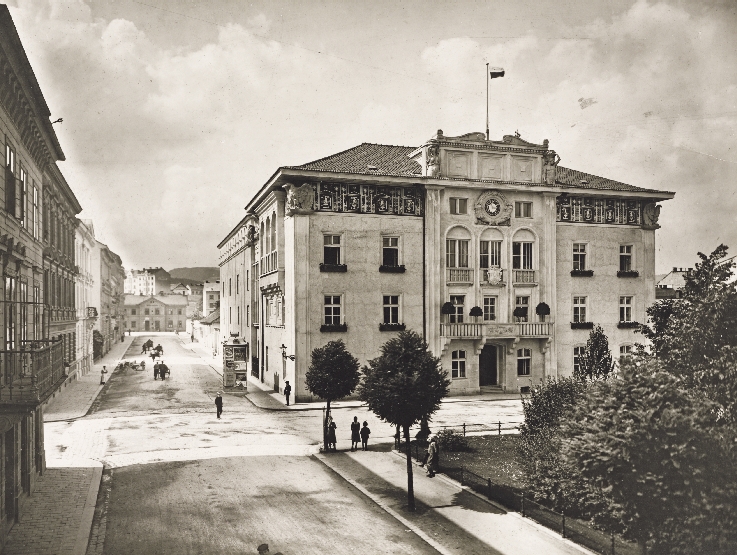 SCHULTE_Altes-Rathaus-Urfahr_foto unbek Julius Schulte, Altes Rathaus Urfahr, 1913. Foto unbekannt