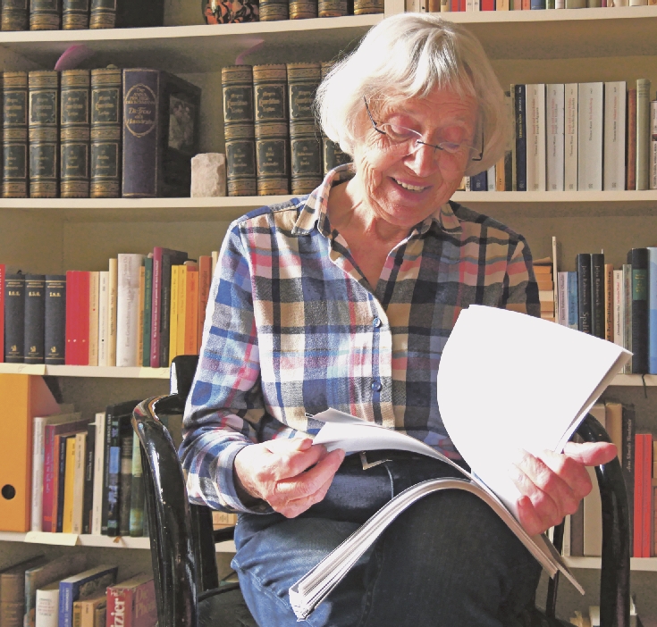 Eva_Geber_1 Die Autorin Eva Geber. Foto Eva Schörkhuber