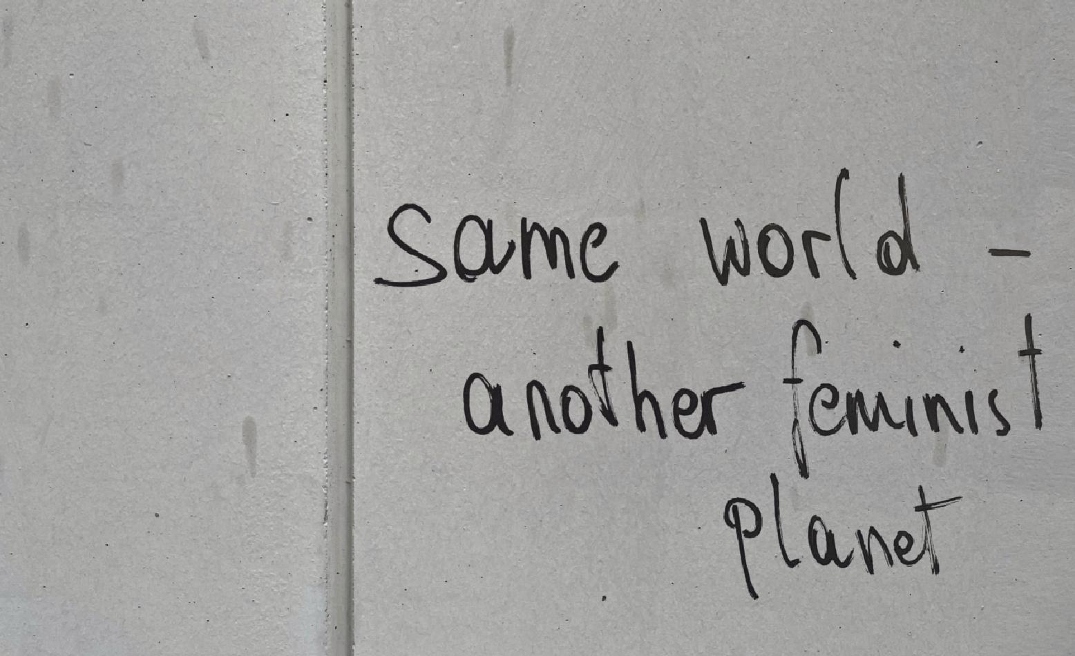 ret3 Another feminist Planet, Tag im öffentlichen Raum Linz, 2022. Foto Die Referentin