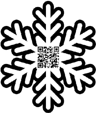 QR_CODE Schneeflocke QR_CODE Schneeflocke