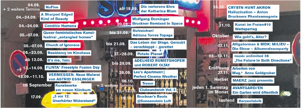 Terminübersicht