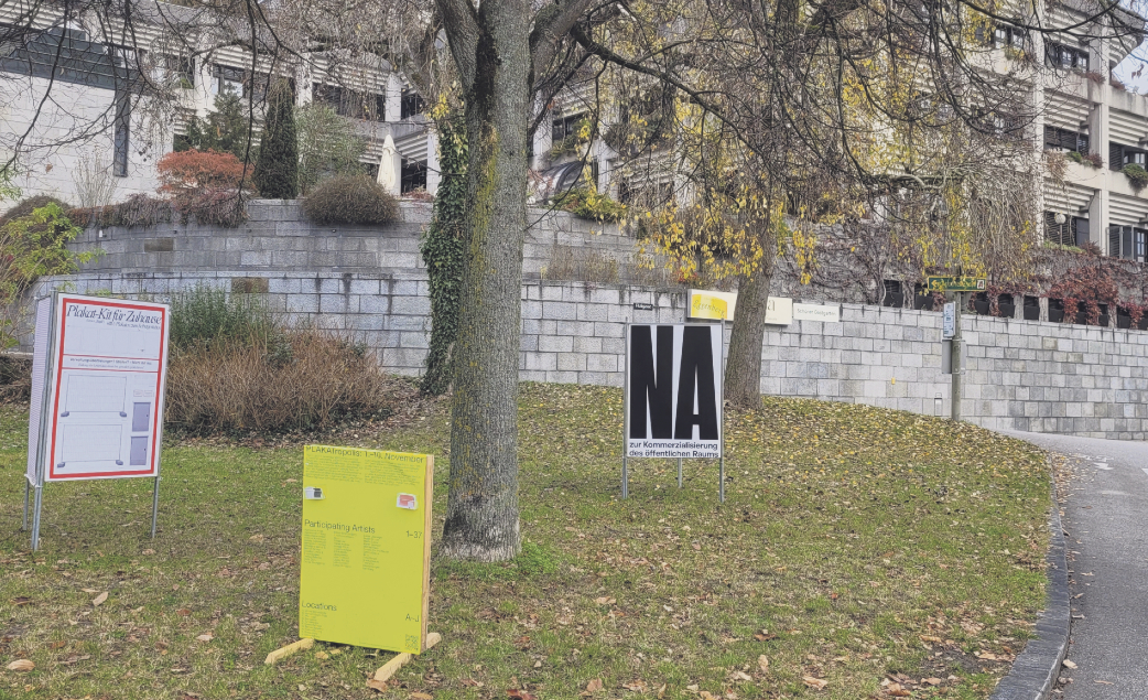 W&auml;hrend der Plakatausstellung PLAKATropolis